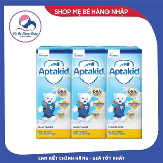 Thùng sữa nước công thức Aptakid 180ml/hộp