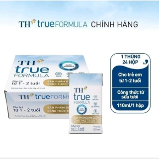 Thùng 24 hộp Sữa Công Thức Pha Sẵn TH True Fomula 110ml (24×110ml)