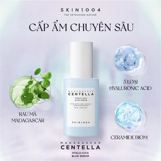 Tinh chất cấp ẩm Skin1004 Madagascar Centella Hyalucica Blue Serum 50ml