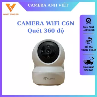 Camera Wifi trong nhà EZVIZ C6N 2MP chính hãng,  đàm thoại 2 chiều quay quét 360 độ