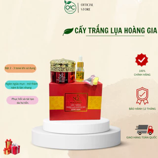 Cấy Trắng Lụa Hoàng Gia . Cấy Trắng Mask Lụa Hoàng Gia