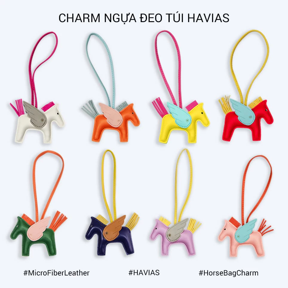 Charm ngựa đeo túi HAVIAS