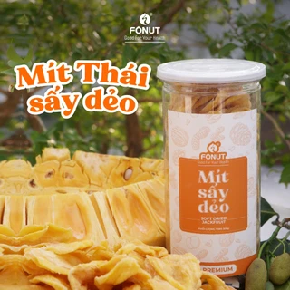 Mít sấy dẻo Fonut hũ 500g-250g trái cây sấy dẻo ăn vặt phù hợp cho mẹ bầu, người ăn kiêng