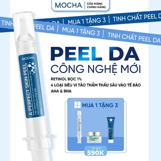 Retinol Mix Peel Mocha Peel Da Siêu Vi Tảo , Peel Da Căng Bóng, Skincare Tại Nhà Mua 1 Được 4