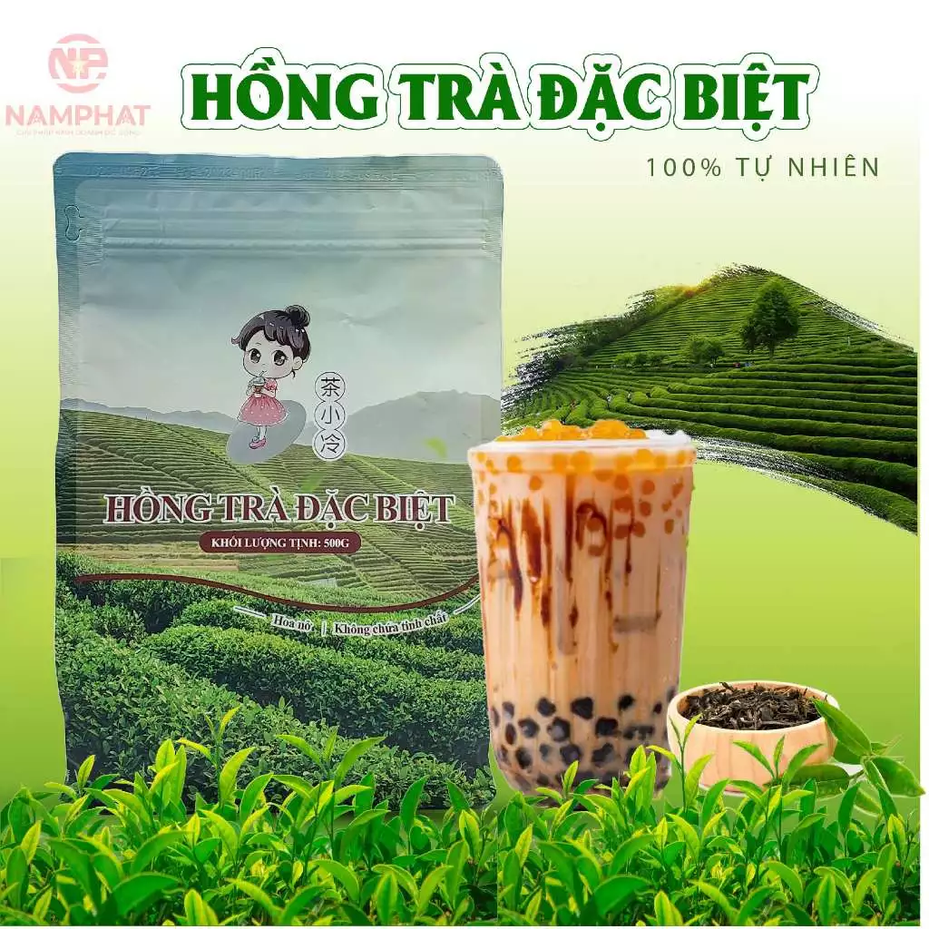 Hồng trà DEDU 500gram; hồng trà đặc biệt