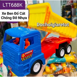 Đồ chơi xe ben chở cát hàng việt nam cỡ trung 32 cm cho bé (SH013)