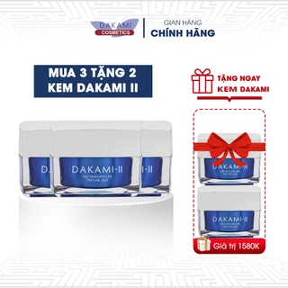 (Mua 3 tặng 2) Kem Dakami II, kem dưỡng da hỗ trợ làm mờ thâm nám, tàn nhang