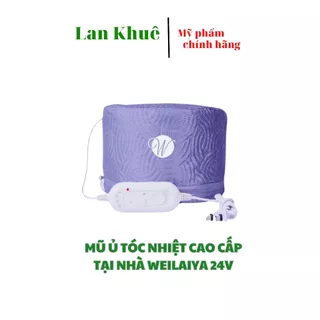 Mũ ủ tóc nhiệt cao cấp tại nhà WEILAIYA 24V giúp tóc hấp thụ dầu hấp, mũ hấp tóc, nón ủ tóc hấp dầu