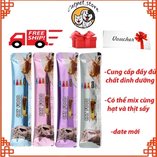 Súp thưởng cho mèo - Súp thưởng cho mèo Cat Food thanh 15g