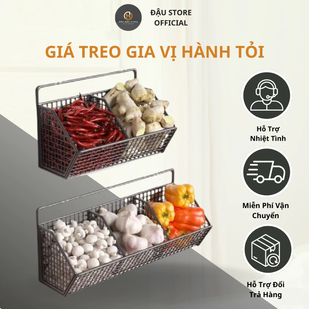 Giá Để Gia Vị Nhà Bếp Để Đồ Nhà Tắm Kệ Đựng Đồ Dùng Đa Năng Chia Ngăn Có Miếng Dán Tường Không Cần Khoan