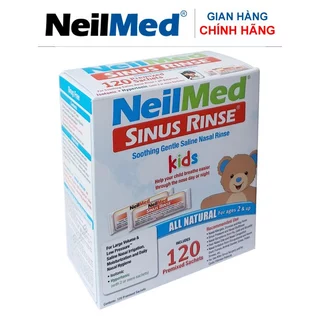 Gói Hỗn Hợp Muối Rửa Mũi Xoang Trẻ Em NeilMed Sinus Rinse Sachets Kids (Hộp 120 gói)