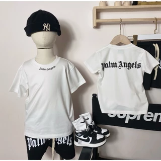 Bộ áo thun quần short palm angles in 2019 cho bé trai , set áo phông quần cộc trẻ em unisex , Kid_genz