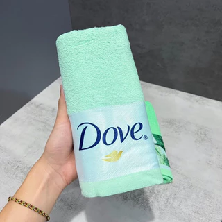 Khăn Tắm Cotton hàng khuyến mại Dove-Clear- Sunsilk ( kích thước 50cm x 100cm)