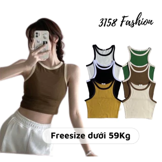 Áo Ba lỗ croptop ngược , Áo ba lỗ nữ basic phong cách mùa hè năng động AA-0010