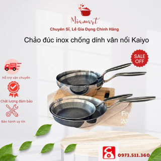 Chảo đúc inox chống dính vân nổi Kaiyo