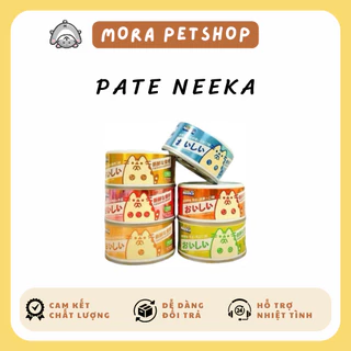 Pate Neeka dành cho mèo 85gr, pate lon thịt sợi thơm ngon bổ dưỡng