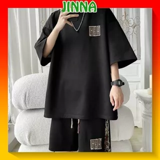 Bộ quần áo Mặc Nhà Thể Thao Nam Mùa Hè Phong Cách Cao Cấp - JINNA