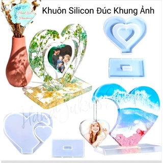 Khuôn silicon đúc Khung Ảnh Thủ Công Epoxy Resin.