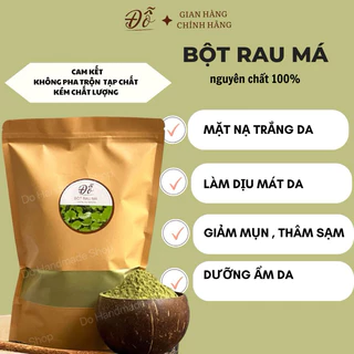 50G ; 100G ; 250g Bột rau má nguyên chất làm đẹp ,giảm nám tàn nhang, ngừa lão hoá, giảm mụn