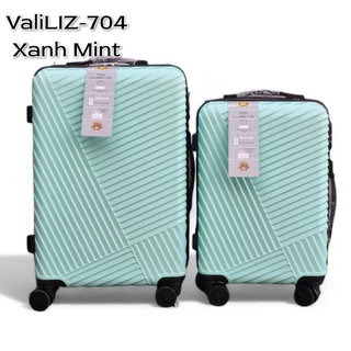 Vali du lịch size 20 xách tay, vali size 24 Ký gửi  Sọc chéo Chống va đập - VALILIZ - Bảo hành 12 tháng MS704