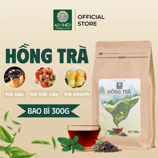 Hồng Trà (Trà Đen) pha trà sữa trà tắc trà trái cây trà chanh trà đào trà dâu vị đậm đà thơm ngon túi 300g