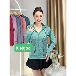 ÁO KHOÁC CHỐNG NẮNG NỮ CO DÃN COTTON THOẢI MÁI CHỐNG PHỐI ÁO CỰC ĐẸP