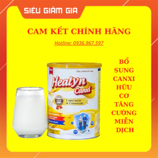 Sữa Non Canxi HEALYN CANXI Công Nghệ Nano Canxi - Bổ Sung Canxi Hữu Cơ, Giảm Nhức Xương date mới