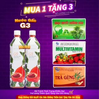 Nước Gấc G3 NuSkin Mẫu Mới 900 ML Date Mới Nhất