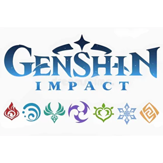 (Rain15) Thẻ bo góc nhân vật Genshin Impact Album 1