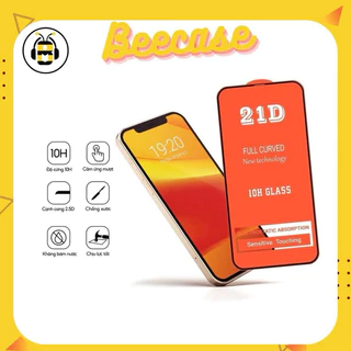 Kính cường lực full màn 21D đủ dòng iPhone - Bee Case 2024