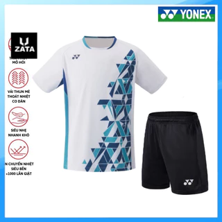 Áo cầu lông, quần cầu lông Yonex chuyên nghiệp mới nhất sử dụng tập luyện và thi đấu cầu lông M2S18-ZATA