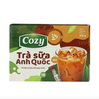 TRÀ SỮA ANH QUỐC COZY 3 IN 1 HỘP 18 GÓI X 17G