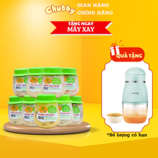 Combo 9 hũ mix 3 hạt dinh dưỡng - Ăn dặm cho bé - Queenmilk Chubby