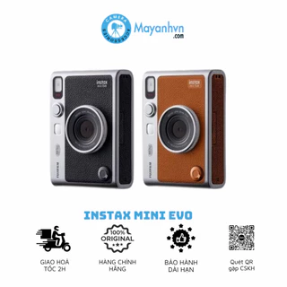 Instax Mini Evo Hybrid - Máy ảnh, máy in, máy chụp lấy liền 3 TRONG 1 | Chính hãng - Bảo Hành 12 Tháng