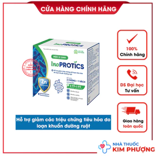 Men Vi Sinh INO PROTICS Bổ Sung Lợi Khuẩn Đường Ruột, Hỗ Trợ Giảm Rối Loạn Tiêu Hoá Hộp 20 ống