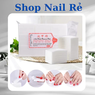 Giấy lau gel 1000 tờ loại xịn cứng không rụng lông SHOP NAIL RẺ