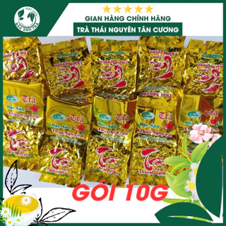 Chè Búp Thái Nguyên Đóng Gói 10g Đi Lễ Hoặc Uống Nhỏ Lẻ Đều Ngon - 1kg=100 gói Giá Bình Dân