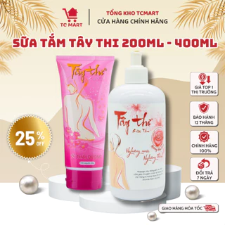 Sữa tắm Tây Thi 200ml/ 480ml - Ngăn ngừa viêm chân lông Làm hết các mụn trứng cá - SAO THÁI DƯƠNG