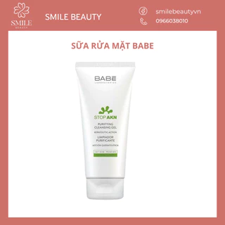 sữa rửa mặt giảm mụn, sạch sâu, dịu nhẹ Babe