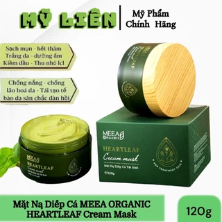 Mặt Nạ Diếp Cá MEEA ORGANIC, Mask Diếp Cá Tái Sinh Dưỡng Trắng Da Giảm Thâm Mờ Mụn Se Khít Lỗ Chân Lông Giữ Ẩm Cho Da