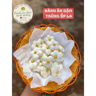 Bánh ăn dặm dinh dưỡng trứng ốp la handmade