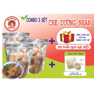 (COMBO 3 SET) 1,5kg Chè tuyết yến dưỡng nhan 14 vị thượng hạn- (500gr