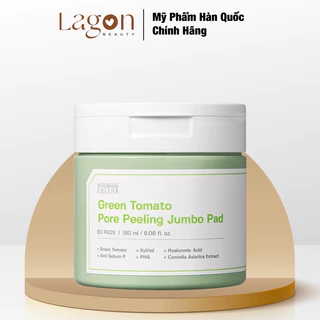 Toner Pad Tẩy Da Chết Sungboon Editor Green Tomato Pore Peeling Jumbo 60 Pads