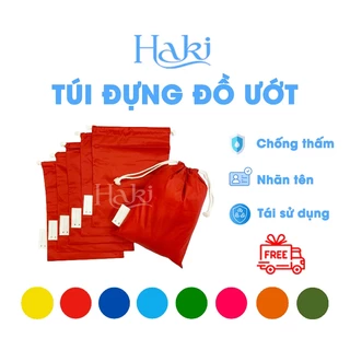 TÚI ĐỰNG ĐỒ DƠ CHO BÉ ĐI HỌC – TÚI ĐỰNG ĐỒ ƯỚT ĐI BƠI, ĐI BIỂN (ĐỎ)