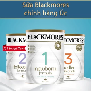 Sữa bột Blackmores 900g đủ số 1,2,3 - hàng Úc đủ tem liên phong