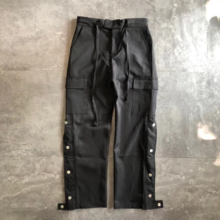 Quần Cargo Pant gió cúc bấm zipper B747 BuiVintae, vải gió dày dặn đứng phom.