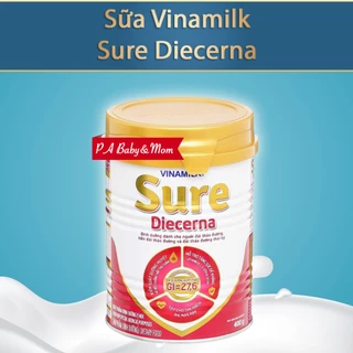 Sữa bột Dành cho người tiểu đường Vinamilk Sure Diecerna 900g - Date 2025