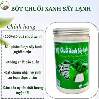 Bột chuối xanh sấy lạnh Viagri,hỗ trợ giảm cân,cải thiện sức khoẻ đường ruột