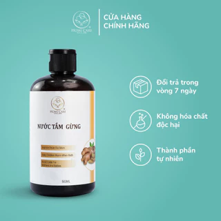 Nước tắm gừng giữ ấm mẹ và bé Home Care 500ml