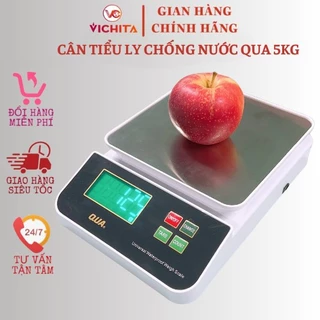 [QUA 5KG] Cân chính hãng chống nước siêu chính xác, sử dụng trong cân thực phẩm nhà bếp